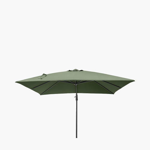 Challenger T2 3m Square Luna Grey Parasol