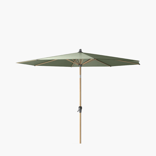 Riva Teak 3m Round Olive Parasol