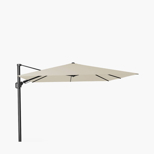 Challenger T2 3m Square Premium Champagne Free Arm Parasol