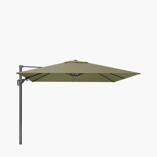 Challenger T2 3m Square Lush Green Free Arm Parasol