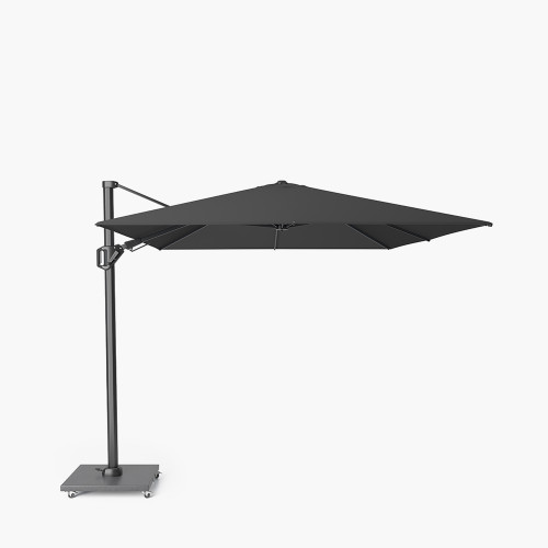 Challenger 3.5x2.6m Black Parasol