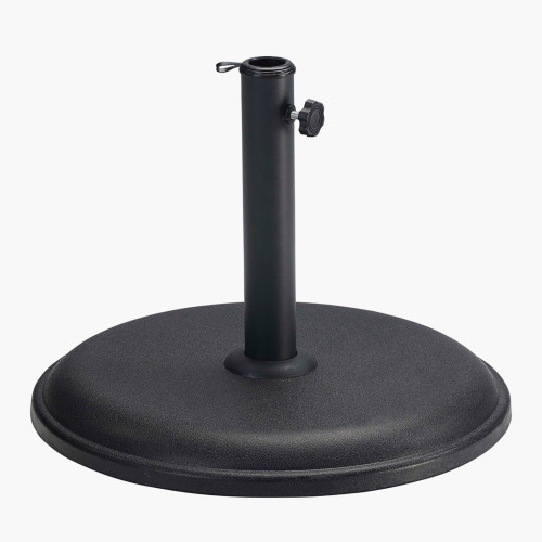 Piemonte Black Concrete 15KG Parasol Base