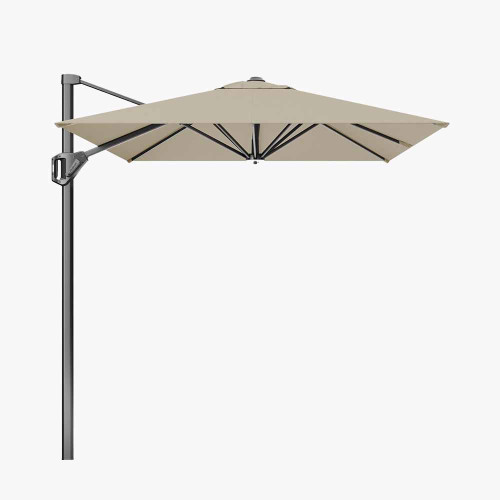 Voyager T1 3m x 2m Oblong Champagne Free Arm Parasol