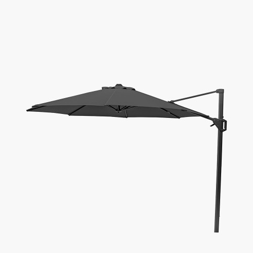 Voyager T1 3m Round Anthracite Parasol