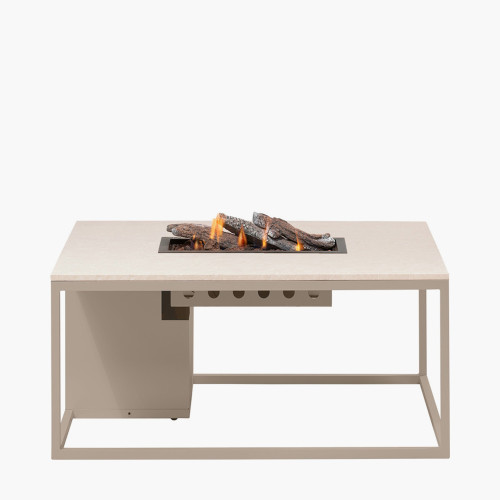 Cosiloft 100 Sandy Beige Fire Pit Table