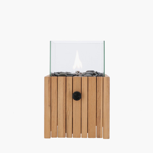 Cosiscoop Timber Square Fire Lantern