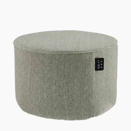 Cosipouf Comfort Green Short Round 60x38cm high