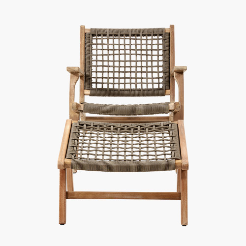 Sesto Lounge Chair & Hocker Set