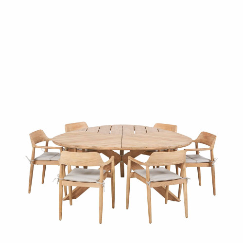 Reuleaux / Salita Outdoor 6 Seater Dining Set