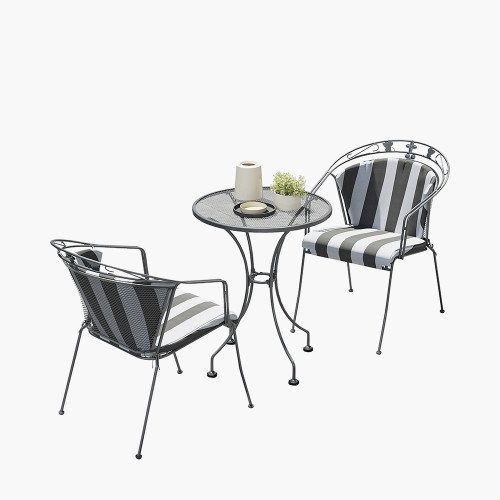 Elegance Bistro Set with Cushions