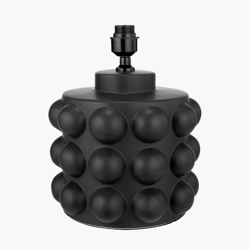 Serenity Black Bobbled Ceramic Large TBL/B