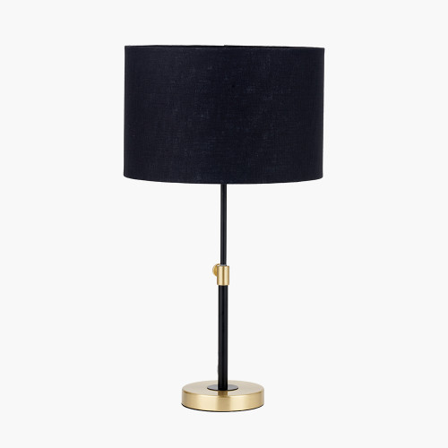 Bryce Black & Gold Metal Table Lamp