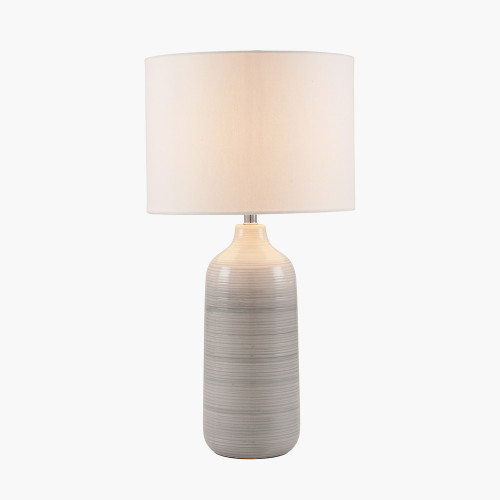 Pacific Lifestyle Limited - Venus Blue and Grey Ombre Ceramic Table Lamp
