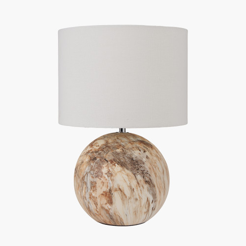 Viejo Natural Stone Effect Ceramic Table Lamp