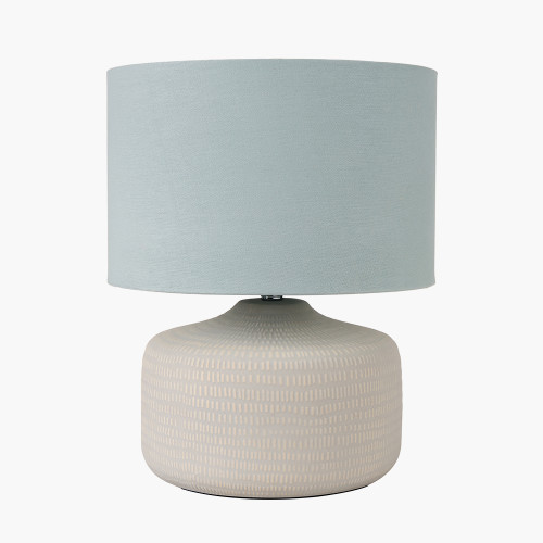 Kai Celadon Scratch Texture Ceramic Table Lamp