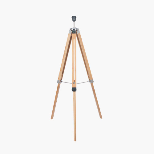 Bamboo Tripod Floor Lamp