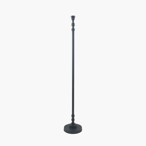 Matt Black Stick Floor Lamp Base