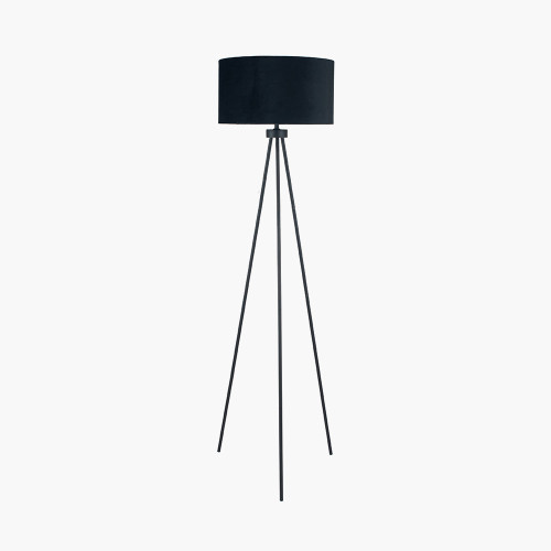 Matt Black Tripod Floor Lamp