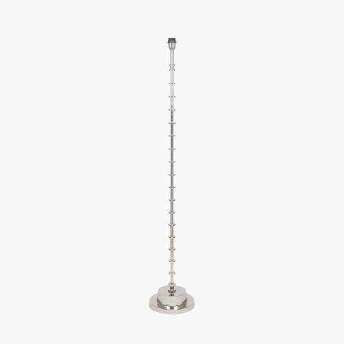 Silver Metal Floor Lamp