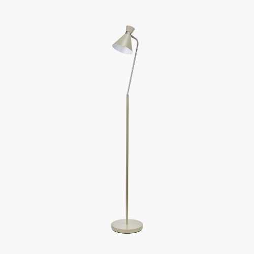 Sage & Silver Metal Floor Lamp