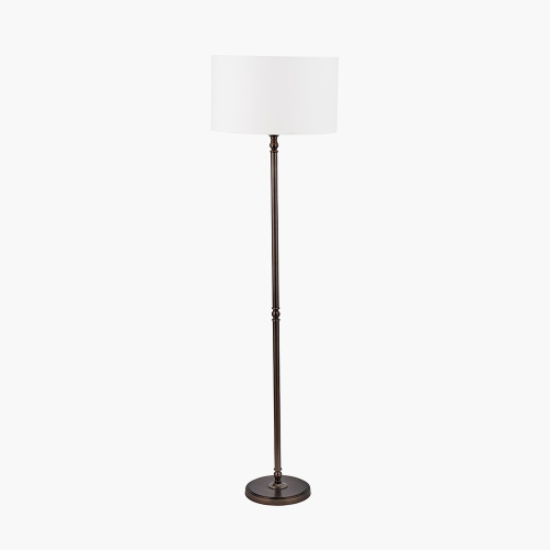 Piero Bronze Base & Henry 45cm White shade