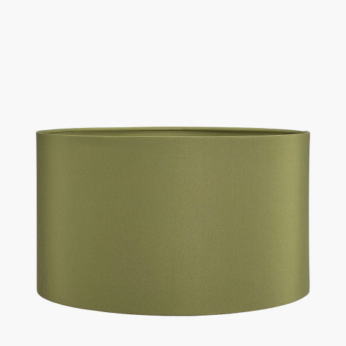 Harry 35cm Sage Poly Cotton Cylinder Drum Shade