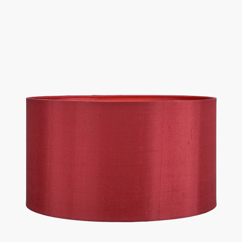 Zara 35cm Mullberry Silk Lined Cylinder Shade