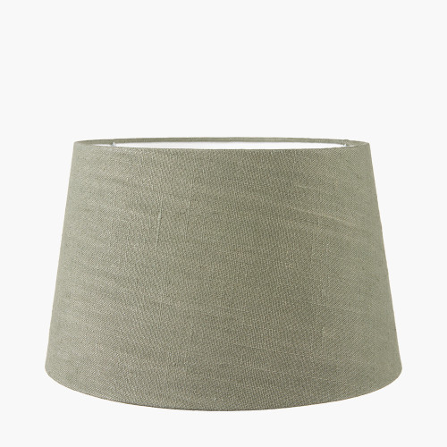 Milos 35cm Pistachio Green Linen Tapered Shade