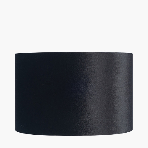 25cm Black Velvet Cylinder shade