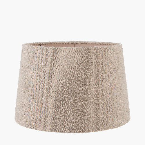 Martigues 40cm Taupe Boucle Tapered Cylinder Shade