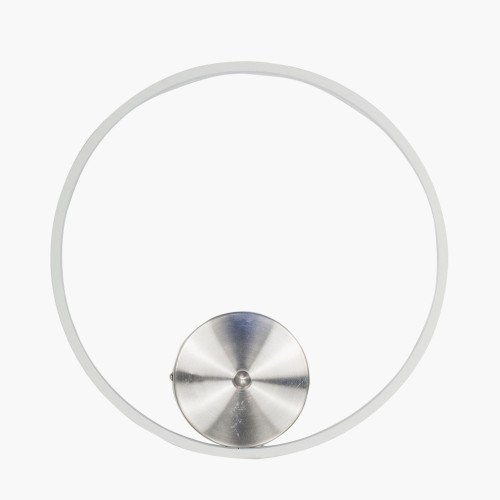 White LED Circle Wall Light