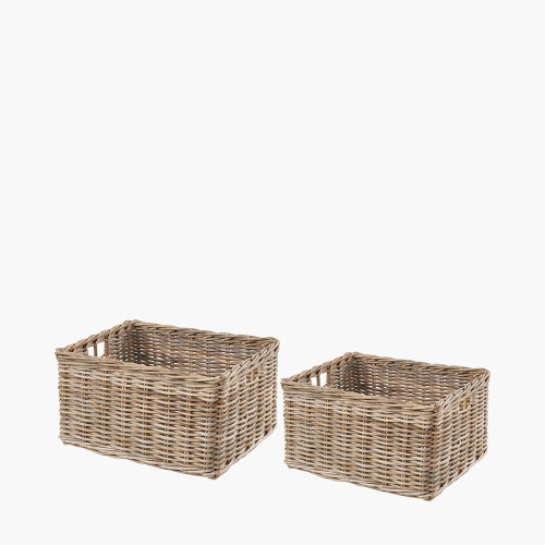 tobs® S/2 Grey Kubu Storage Baskets