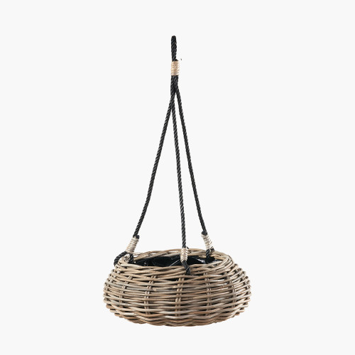 tobs® Grey Kubu Hanging Basket