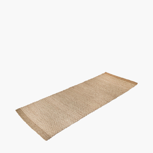 Woven Seagrass and Palm Leaf Runner