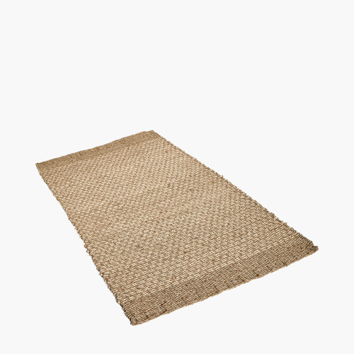 Woven Seagrass and Palm Leaf Runner