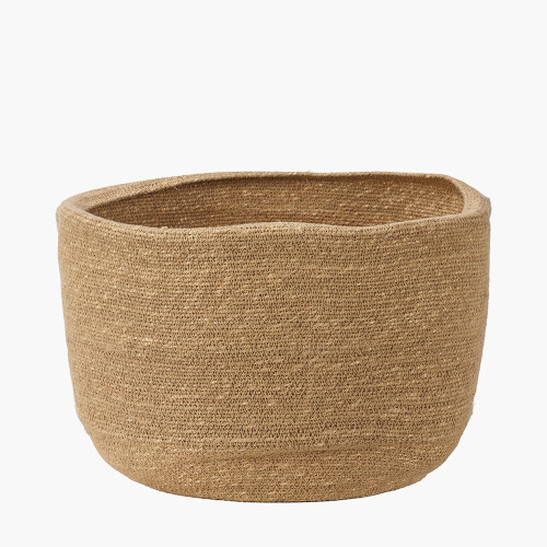 Seagrass Natural Round Basket