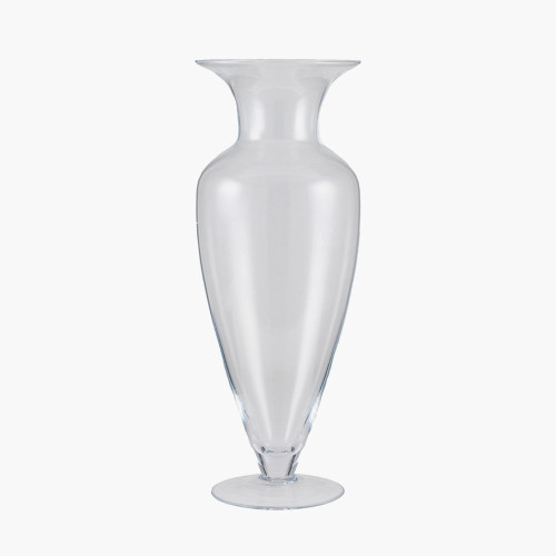 Clear Glass Gipar Vase