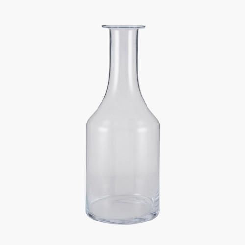 Download Pacific Lifestyle Limited - Clear Glass Bottle Vase Large
