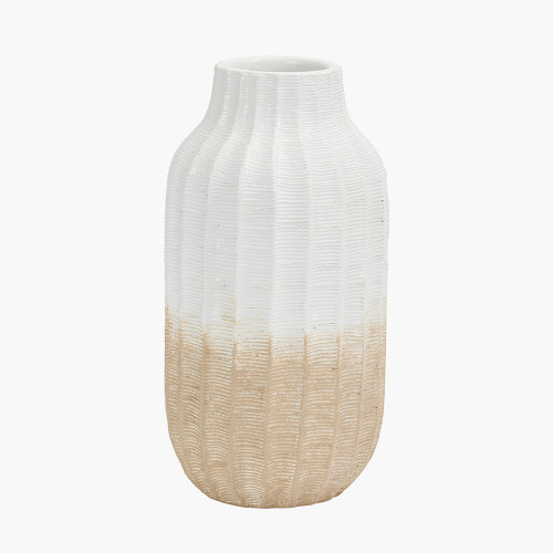 Amalia Natural Ombre Textured Stoneware 