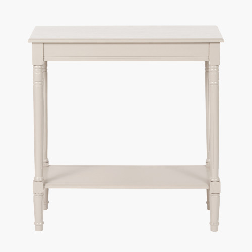 Heritage Putty Pine Wood Console Table