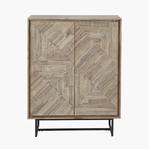 Marca Acaica Wood 2 Door Bar Cabinet