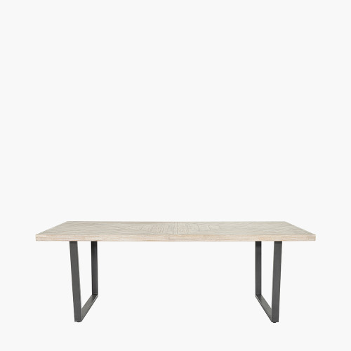 Marca Wood & Metal LRG Dining Table