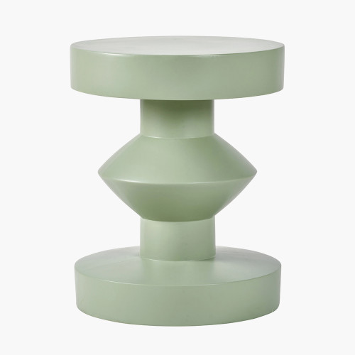 Drey Sage Fibrestone Side Table