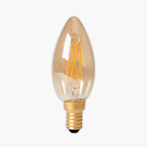 Calex LED E14 Full Glass Filament Candle