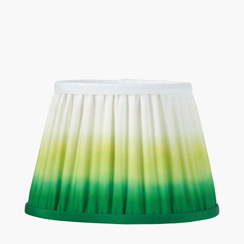 Savoie 10" Pleated Shade Emerald