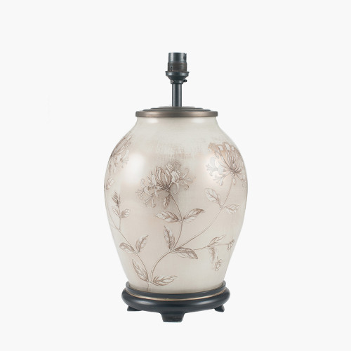 Honeysuckle Medium Glass Table Lamp