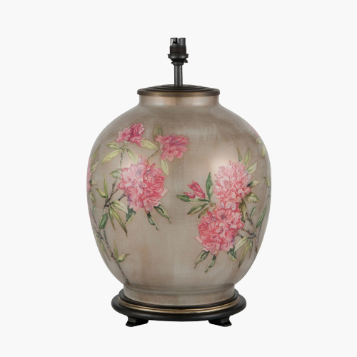 Rhododendron Large Glass Table Lamp