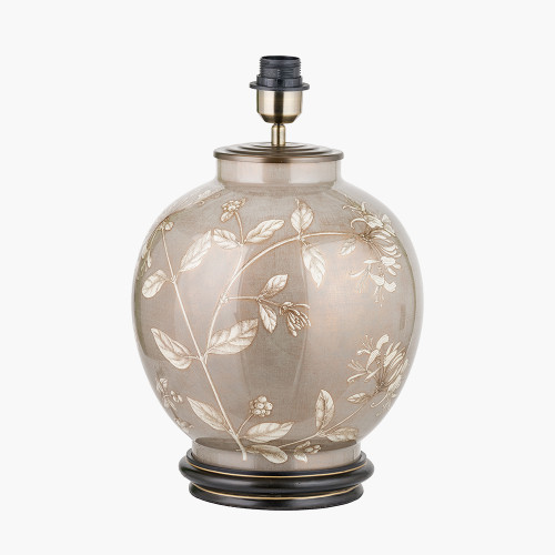 Honeysuckle Large Glass Table Lamp Base