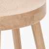 Laselle Ash Wood Bar Stool