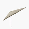 Glow Challenger T2 3m Square Sandstone / Champagne Free Arm Parasol